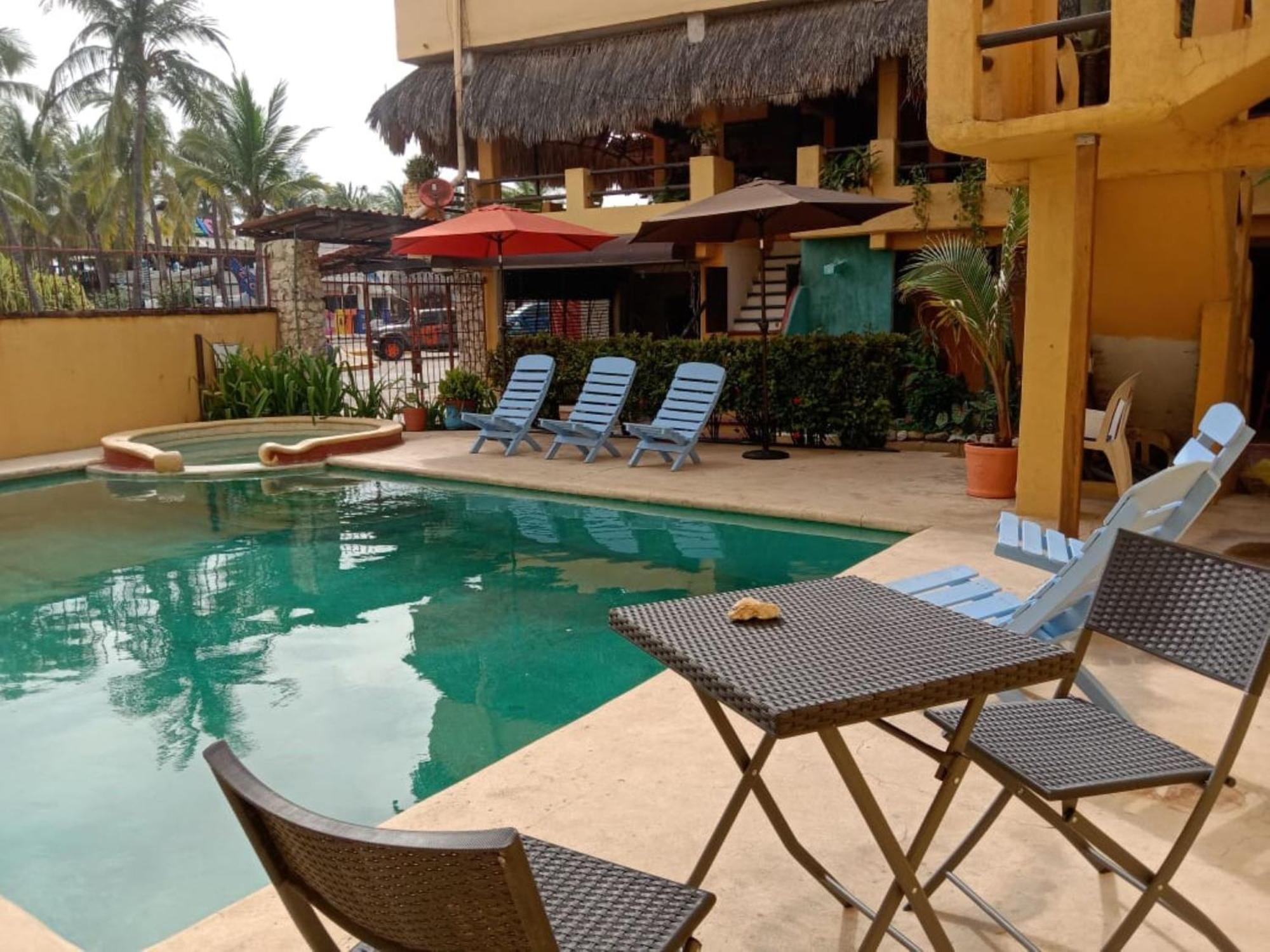 Hotel Papaya Surf Пуерто Ескондидо Екстериор снимка